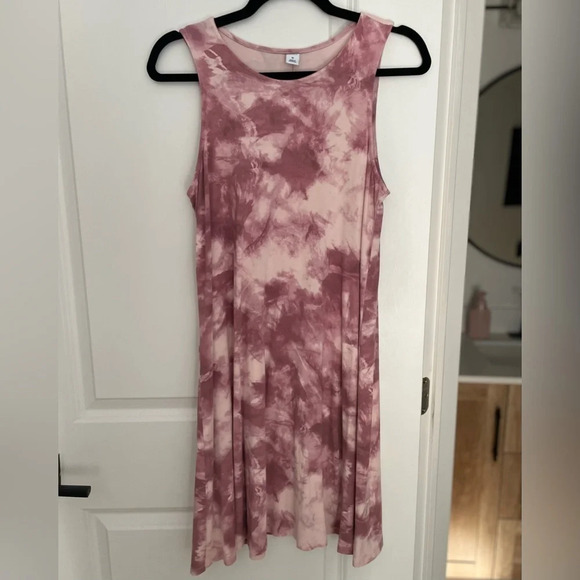 Sleeveless Jersey-Knit Swing  Dress - Picture 2 of 5